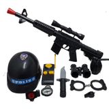 Can Oyuncak 11 Parça Büyük Boy Polis Seti