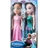 Can Oyuncak Bebek Elsa ve Anna Fashion 2'li
