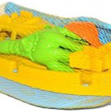 Can Oyuncak Fileli Plastik Gemi (Kum Kalıpları , Plaj Kürek Seti) CN 1629