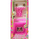 Can Oyuncak Kutulu Fırın Set Beyaz Renk - Pembe Ön Kapak - E-3003 - Renkli