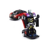 Can Oyuncak Oyuncak Robota Dönüşen Bugatti Araba Sesli Işıklı Pilli Hareketli Oyuncak Robot