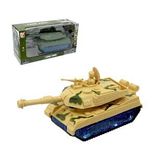 Can Oyuncak Pilli Sesli Işıklı Hareketli Askeri Tank