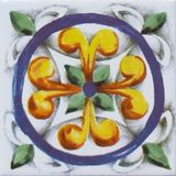 Can Seramik 10*10 Cm Cç-13 Kütahya Çini Karo ( 5'li 1 Paket )