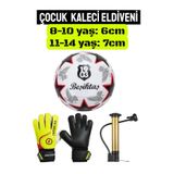 CAN SPORTS Kartal Lisanslı Orjinal Futbol Topu Yeni Sezon 430 Gram Çocuk Kaleci Eldiveni Bilek Bandajlı
