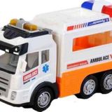 Can Toys Oyuncak Işıklı ve Sesli Dönen Ambulans Kamyon