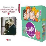 Can Yayınları Büyük Atatürk'ten Küçük Öyküler 1 (Süleyman Bulut) ve Levent Iz Peşinde 1 Set - (5 Kitap)