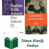 Can Yayınları Mor Salkımlı Ev + Geometri + Dünya Klasiği Hediye - Hayır