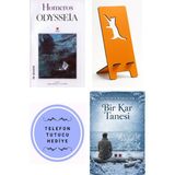 Can Yayınları Odysseia Tam Metin Çeviri + Telefon Tutucu + Bir Kar Tanesi