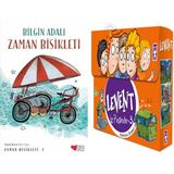 Can Yayınları Zaman Bisikleti 1 (Bilgin Adalı) ve Levent Iz Peşinde 3 Set - (5 Kitap)