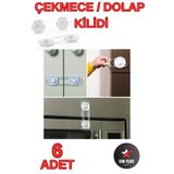 CAN YILDIZ PLASTİK Can Yıldız Plastik Bebek ve Çocuk Güvenlik Dolap Çekmece Kilidi