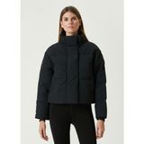 Canada Goose Grandview Siyah Crop Puff Mont - L