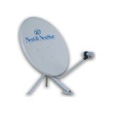 Çanak Anten Seti - Çiftli Lbn, 20 Metre Kablo 70 Cm Çanak Anten