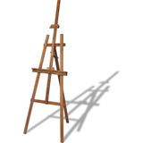 Çanakcı Ahşap Renkli Resim Şövalesi 172 cm Üç Ayaklı Stüdyo Tipi Kullanım için
