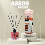 ÇANAKKALE KOLONYALARI Bambu Çubuklu Oda Kokusu (ASSOS) 100 ML Cam Şişe