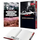 Çanakkalenin Unutulmaz Kahramanları - İsmail Dükel ve 2026 Atatürk Ciltli Ajanda