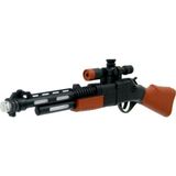 CANALİ TOYS Pilli Işıklı Oyuncak Tüfek CNL-8370, Çocuklar İçin Oyuncak Tüfek
