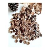 canan dizayn 12.5 Mm Coconat Düğme 2 Delikli(20 Adet)