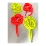 canan dizayn EŞOFMAN,AYAKKABI,KAPÜŞON BAĞCIK İPİ NEON ÇİFT RENK 120CM ( 4'ER ADET )