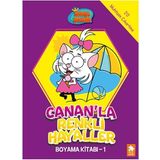 Canan’la Renkli Hayaller Boyama Kitabı - 1