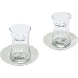 Canarino 04A+P017813 Istanbul Çay Bardağı, Porselen - 0 - Siyah - Option-1