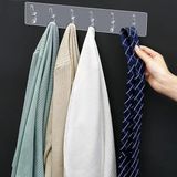 Canarino 3 Adet Şeffaf Duvar Askısı 5'li Iz Bırakmayan Güçlü Yapışkanlı Askı Kapı Arkası Banyo Mutfak Düzenleyici Kanca Askılık - 0 - 1 Ay - 0 - 3 Yaş