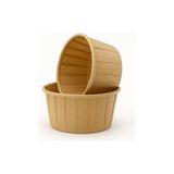 Canarino 50'li Kraft Cupcake Kalıbı, Muffin Kek Kalıbı, Kek Kapsülü, Airfryer Uyumlu