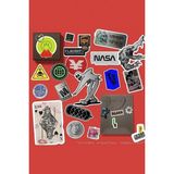 Canarino Aesthetic Paketi/bullet Journal Defter Çıkartma Ajanda Laptop Etiket - 00 Beyaz - Option-1