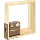 Canarino Ahşap Paneller Için Şamandıra Çerçevesi, 1,5 Inç Derinlik, Kalın, 12X12 Inç, Akçaağaç (FBOLD151212M) - Option-1