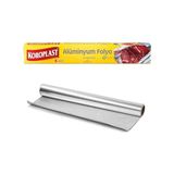 Canarino Alüminyum Folyo 15 Mt, Bpa Içermez, Dayanıklı Yapışmaz Folyo 30 cm x 15 Mt, Tavuk, Izgara, Et, Yemek, Gıda Artıklarını Saklamak Için Ideal, Mutfakta Çok Yönlü Kullanım, Yüzey Korumaya Uygun