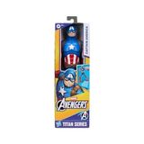 Canarino Avengers Titan Serisi America 29,2 cm Aksiyon Figürü | Süper Kahraman Figürü ve Oyuncağı | 4 Yaş ve Üzeri Çocuklar Için - 01-Mavi