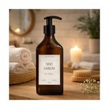 Canarino Cam Sıvı Sabunluk 200 cc – Pompalı Cam Sabun Şişesi | Minimal & Banyo Mutfak Dekoru | Yeniden Doldurulabilir - 0,25 gr