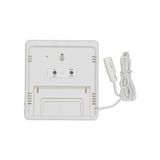 Canarino CH-927 Dijital Iç Dış Sıcaklık Nem Ölçer, Termometre Higrometre, Çift Sensörlü, Max Min Hafızalı - 001-Beyaz - Option-1