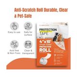 Canarino Clawguard Koruma Bandı - Kedi, Köpek, Kuş, Tavşan Tırmalama ve Pençe Mobilya, Kanepe, Pencere Pervazı, Araba Kapısı, Cam ve Daha Fazlasına Karşı Dayanıklı Tek Taraflı Kalkan Koruma Bariyeri!