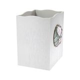 Canarino - Çöp Sepeti, Dekoratif Çöp Kovası, Plajdan Esinlenen Banyo Aksesuarları (Seaglass Koleksiyonu) - 000-Siyah - Option-1