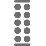 Canarino Dikdörtgen ve Yuvarlak Tasarımlı Buz Kalıbı (Antrasit Gri, Yuvarlak) - Option-1 - 001-Renkli