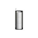 Canarino Easystore Luxe Paslanmaz Çelik Gizli Tuvalet Kağıdı Tutacağı, Kapaklı Stand, 3 Ruloya Kadar Hods - 000-Siyah