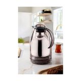 Canarino Ews 1.5 Lt Isı Yalıtımlı Çay ve Soğuk Su Termosu Füme (12 Saat Sıcak Tutar& Içi Camdır) - 2'si 1 Arada - 0,1 kg