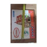 Canarino Exe 1 Adet Ahsap Yapboz Puzzel Ev Tahta 35 Parça 15X10.5X18.5 cm Yapılmış Hali - 001-Renkli - 100 x 100 cm