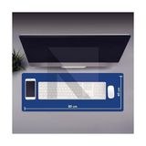 Canarino Gaming Oyuncu Mouse Pad, Kaymaz Taban Gamer Mousepad, Masa Koruyucu Masa Matı, Ofis Tipi Klavye ve Fare Altlığı (Mavi, 80X40 cm - Xl) - Option-1 - 0002 - Beyaz