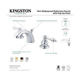 Canarino GKB942AL Magellan Mini Yaygın Lavabo Bataryası Perakende Açılır, 4-7/16 Inç, Cilalı Pirinç - Option-1