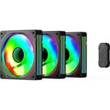 Canarino Glacia 120 Argb 3`lü Fan Seti + Hub Kit - 0 - Siyah