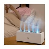 Canarino Hava Nemlendirici Difüzör Humidifier Buhar Makinesi Nemlendirici Aroma Terapi Difüzörü 900 ml Kapasiteli 10X25 cm Ev Ofis Spa Oda Nemlendirici (K15 Beyaz) - 1BW-Beyaz