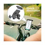 Canarino HT-T45 Motosiklet ve Bisiklet Gidonu Için 360 Dönebilen Telefon Tutucu 4.5" - 6.5" - 1BW-Beyaz