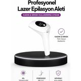 Canarino Ipl Teknolojili Erkek ve Kadın Kullanımına Uygun Lazer Epilasyon Cihaz