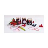 Canarino Kavanoz Etiket 70MM Cap Pembe - 00 Beyaz - Option-1