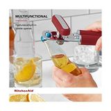 Canarino Klasik Çok Işlevli Konserve Açacağı, 21 Cm, Empire Red - 1BW-Beyaz