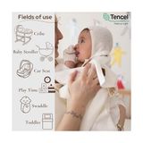 Canarino Küçük Dedi Kadifemsi Yumuşak 6 Parça Yeni Doğan Bebek Hediye Seti - Beyaz, Içerik: 1 x Pointelle Desenli Örgü Battaniye 80 x 100 Cm, 1 x Bebek Şapkası, 1 Çift Eldiven ve 1 Çift Bot - Oeko-Tex - 2328M - 1 x 32 x 27 cm