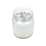 Canarino Lavanta Kokulu Taneli Dekoratif Ahşap Fitil 200 ml Kutulu Hediyelik Kavanoz Mum - Option-1