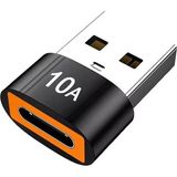 Canarino Monte Lua Erkek USB 3.0 To Dişi Type-C Otg, Ara Aparat, 10 Amper, Data - Şarj Kablosu, Çevirici Dönüştürücü, - Option-1