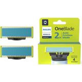 Canarino Norelco Orijinal Oneblade Sürtünme Önleyici Yedek Bıçaklar, 2 Adet, QP225/80 - Option-1